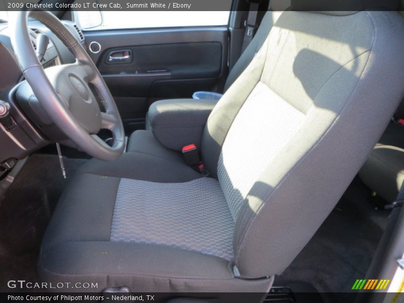 Summit White / Ebony 2009 Chevrolet Colorado LT Crew Cab