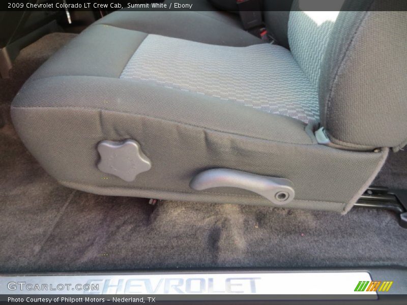 Summit White / Ebony 2009 Chevrolet Colorado LT Crew Cab
