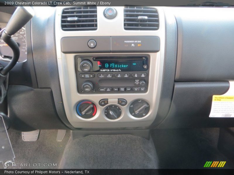 Summit White / Ebony 2009 Chevrolet Colorado LT Crew Cab