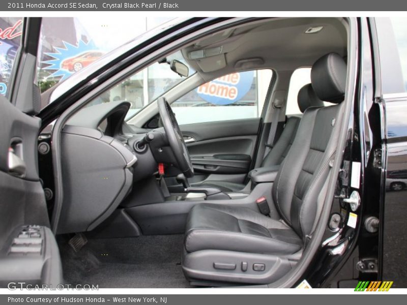  2011 Accord SE Sedan Black Interior