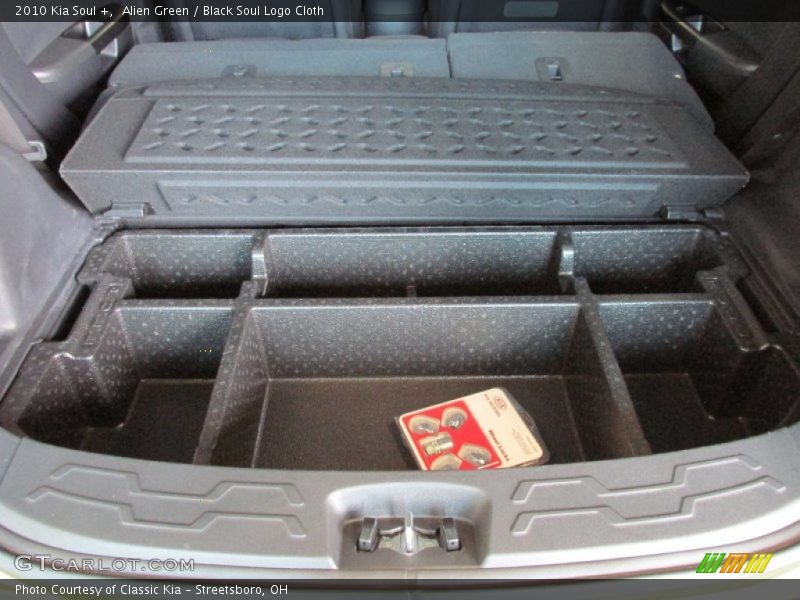 Alien Green / Black Soul Logo Cloth 2010 Kia Soul +