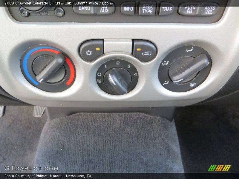 Summit White / Ebony 2009 Chevrolet Colorado LT Crew Cab