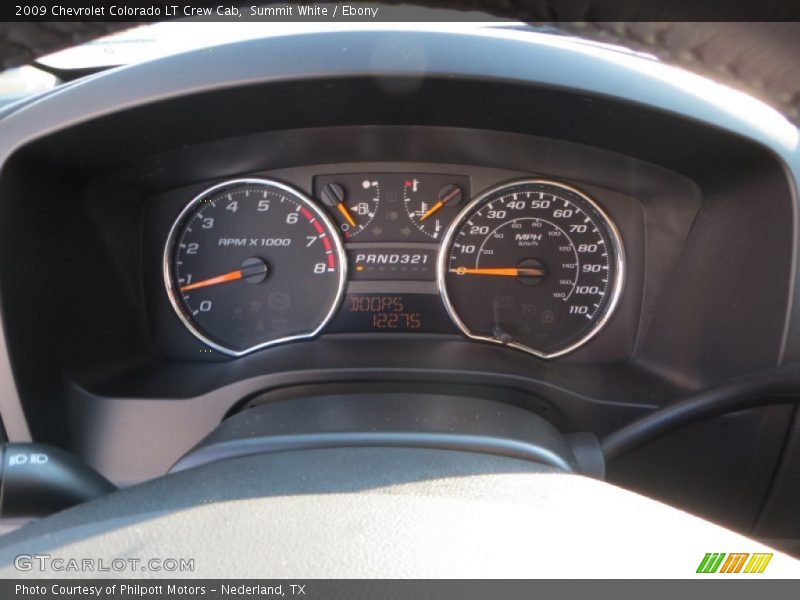 Summit White / Ebony 2009 Chevrolet Colorado LT Crew Cab