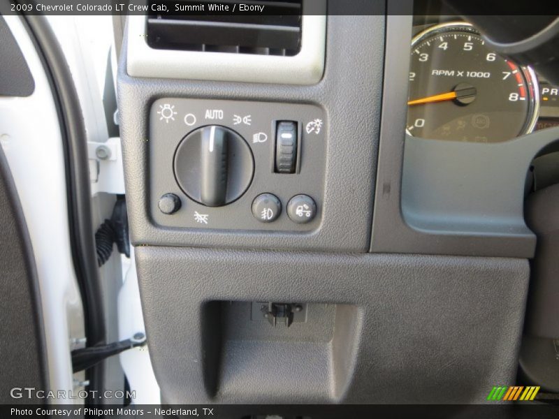 Summit White / Ebony 2009 Chevrolet Colorado LT Crew Cab