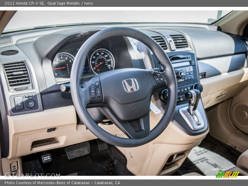 Dashboard of 2011 CR-V SE