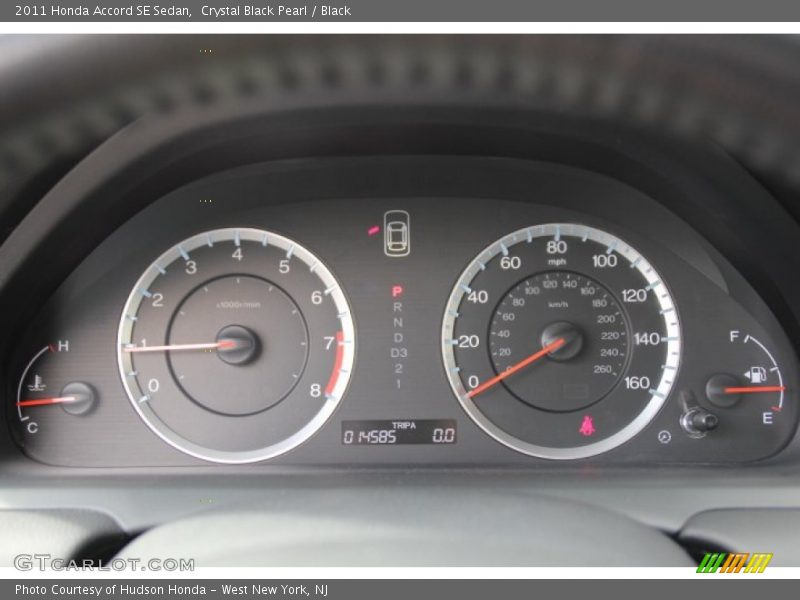  2011 Accord SE Sedan SE Sedan Gauges