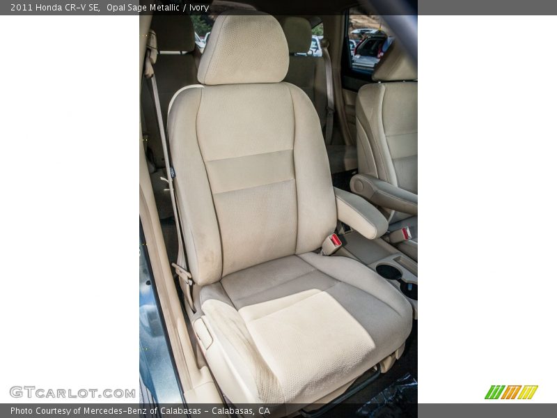Opal Sage Metallic / Ivory 2011 Honda CR-V SE