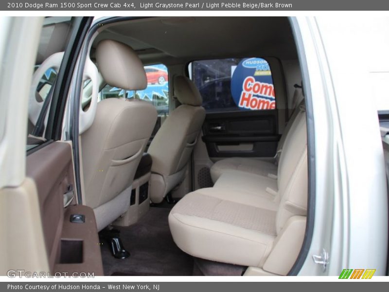 Light Graystone Pearl / Light Pebble Beige/Bark Brown 2010 Dodge Ram 1500 Sport Crew Cab 4x4