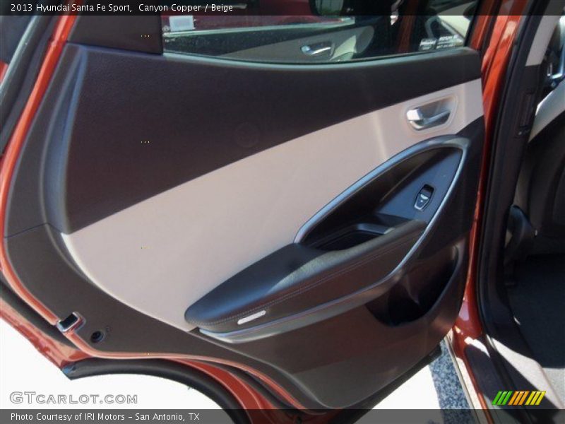 Canyon Copper / Beige 2013 Hyundai Santa Fe Sport