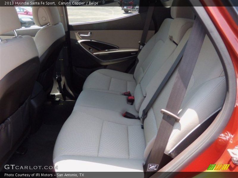 Canyon Copper / Beige 2013 Hyundai Santa Fe Sport