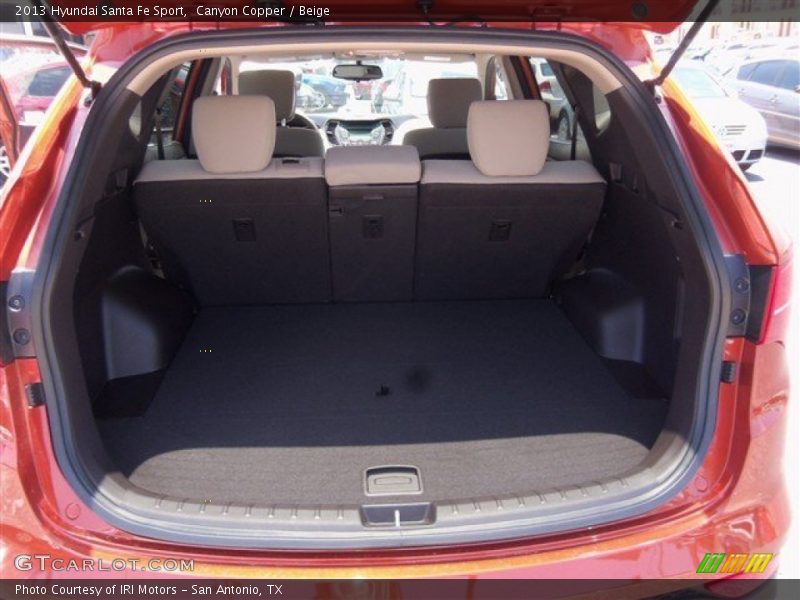 Canyon Copper / Beige 2013 Hyundai Santa Fe Sport