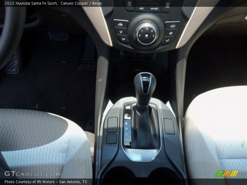 Canyon Copper / Beige 2013 Hyundai Santa Fe Sport