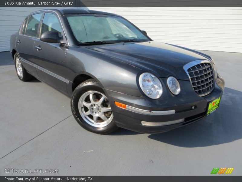 Carbon Gray / Gray 2005 Kia Amanti