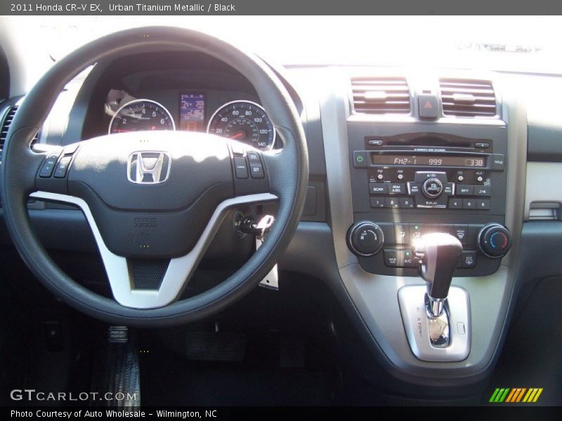 Urban Titanium Metallic / Black 2011 Honda CR-V EX