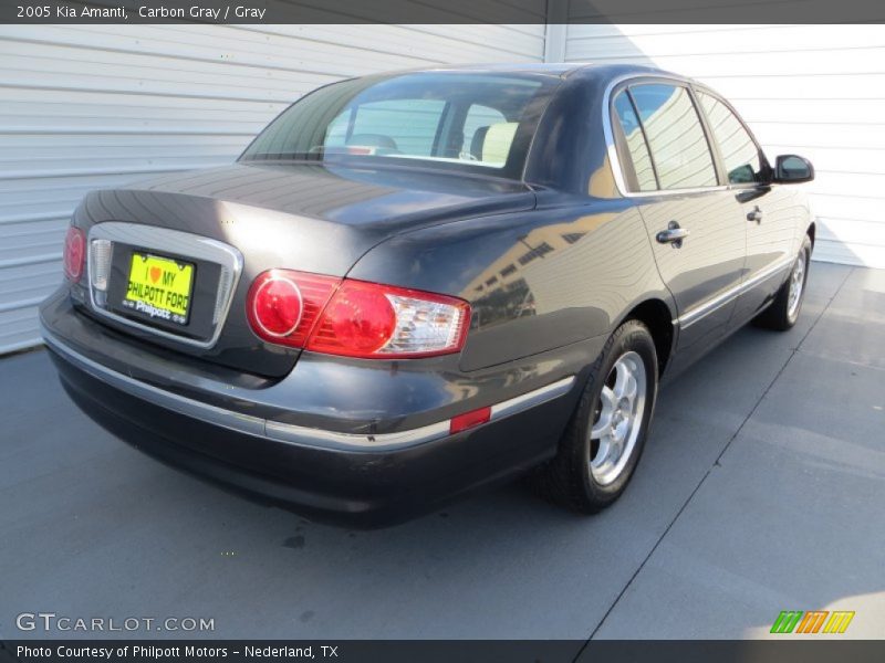 Carbon Gray / Gray 2005 Kia Amanti