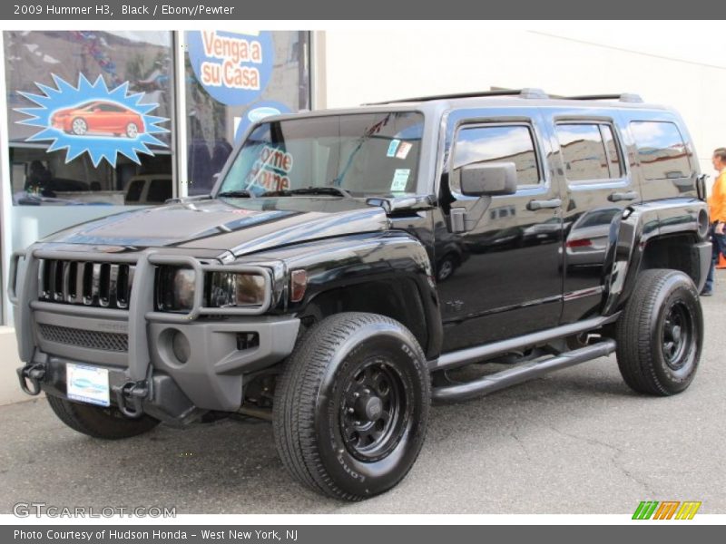 Black / Ebony/Pewter 2009 Hummer H3