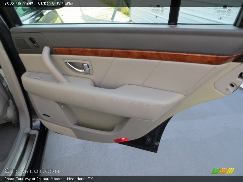 Carbon Gray / Gray 2005 Kia Amanti