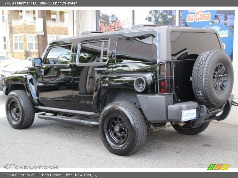 Black / Ebony/Pewter 2009 Hummer H3
