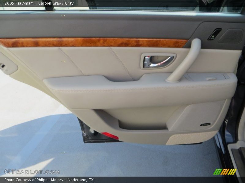 Carbon Gray / Gray 2005 Kia Amanti