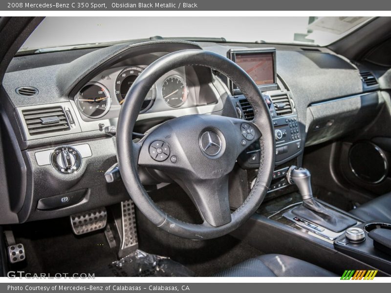 Dashboard of 2008 C 350 Sport