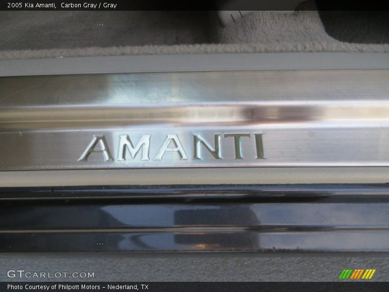 Carbon Gray / Gray 2005 Kia Amanti
