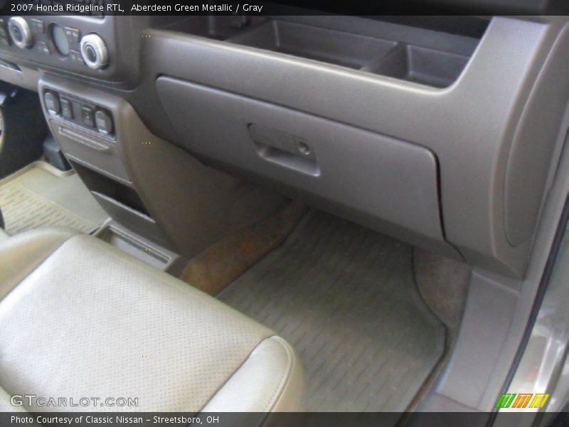 Aberdeen Green Metallic / Gray 2007 Honda Ridgeline RTL