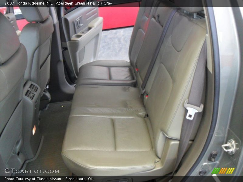 Aberdeen Green Metallic / Gray 2007 Honda Ridgeline RTL