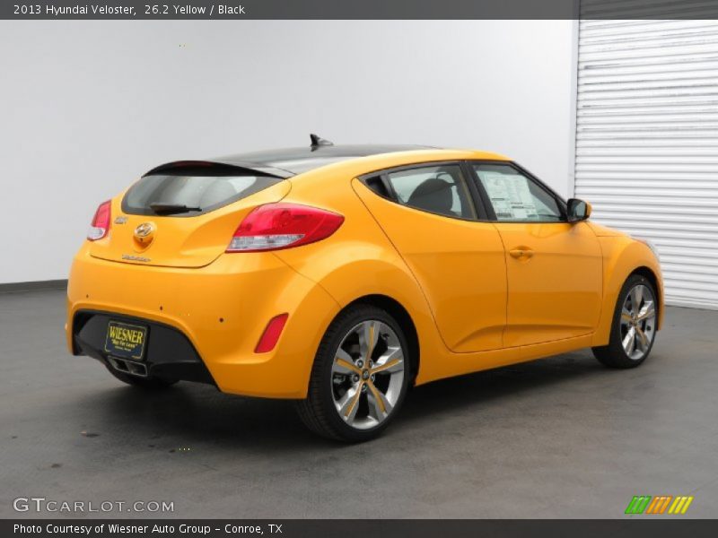 26.2 Yellow / Black 2013 Hyundai Veloster