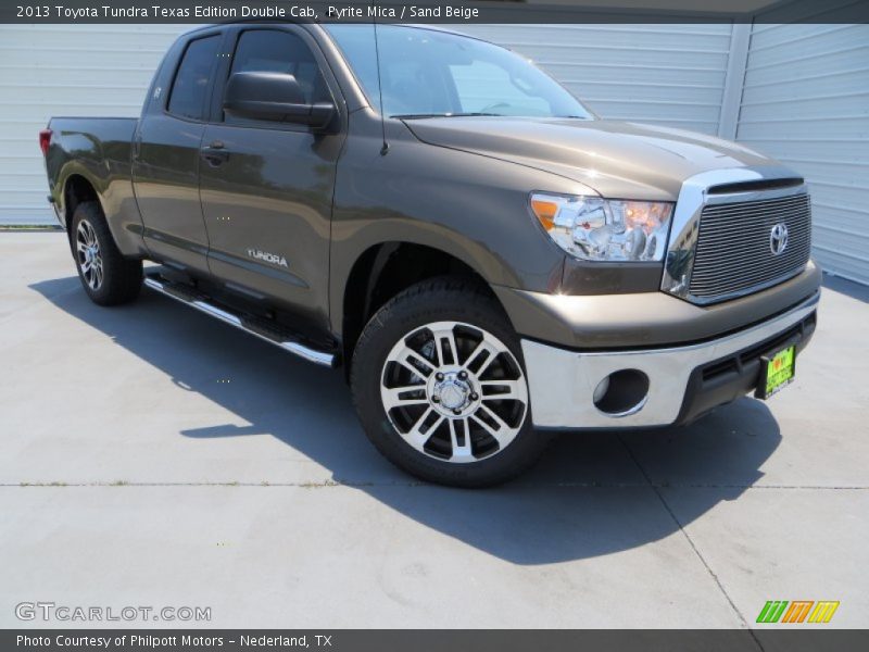 Pyrite Mica / Sand Beige 2013 Toyota Tundra Texas Edition Double Cab