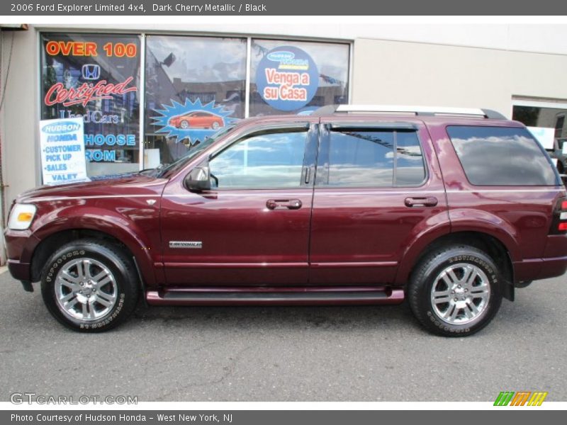Dark Cherry Metallic / Black 2006 Ford Explorer Limited 4x4