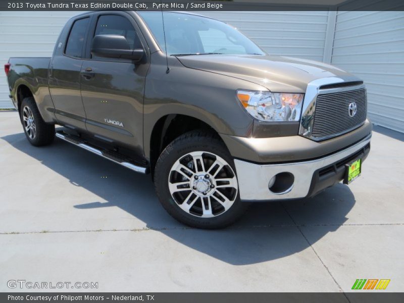 Pyrite Mica / Sand Beige 2013 Toyota Tundra Texas Edition Double Cab