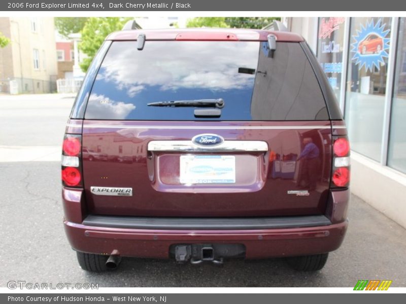 Dark Cherry Metallic / Black 2006 Ford Explorer Limited 4x4