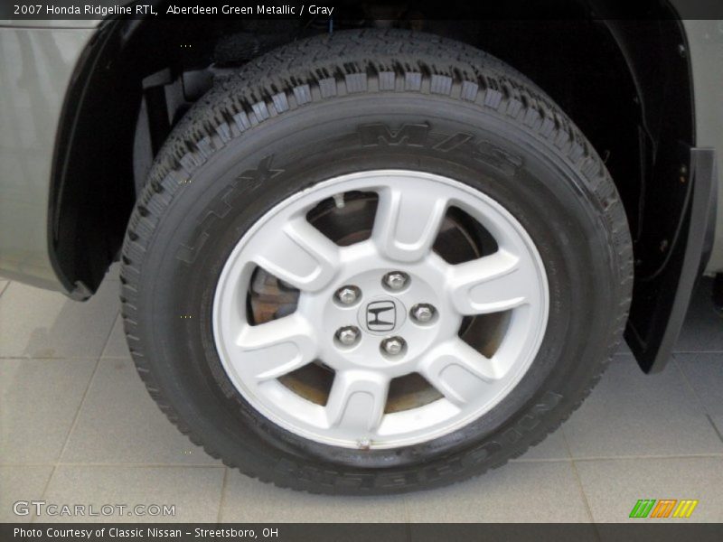 Aberdeen Green Metallic / Gray 2007 Honda Ridgeline RTL