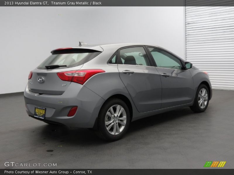 Titanium Gray Metallic / Black 2013 Hyundai Elantra GT