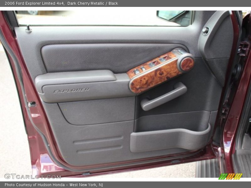 Dark Cherry Metallic / Black 2006 Ford Explorer Limited 4x4