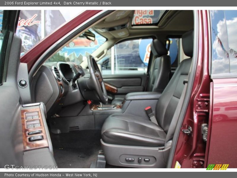 Dark Cherry Metallic / Black 2006 Ford Explorer Limited 4x4