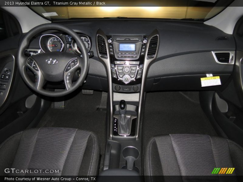 Dashboard of 2013 Elantra GT