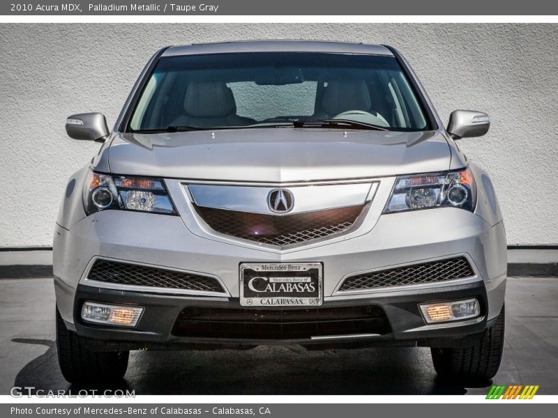 Palladium Metallic / Taupe Gray 2010 Acura MDX