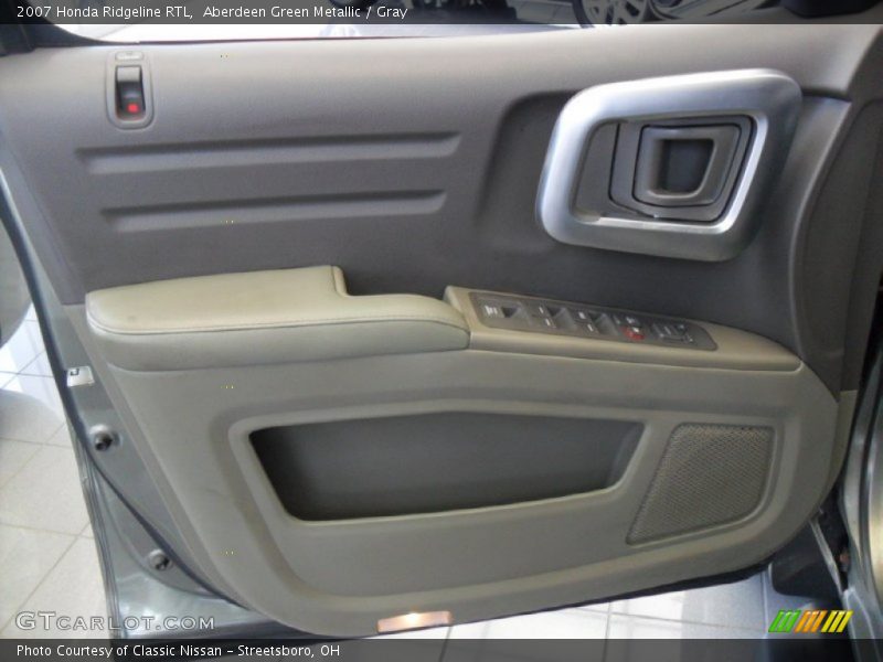 Aberdeen Green Metallic / Gray 2007 Honda Ridgeline RTL