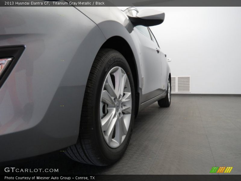 Titanium Gray Metallic / Black 2013 Hyundai Elantra GT