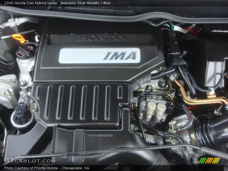  2006 Civic Hybrid Sedan Engine - 1.3L SOHC 8V i-VTEC 4 Cylinder IMA Gasoline/Electric Hybrid