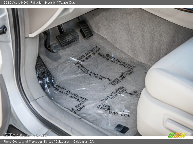 Palladium Metallic / Taupe Gray 2010 Acura MDX