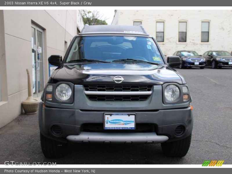 Super Black / Gray 2003 Nissan Xterra XE V6 4x4
