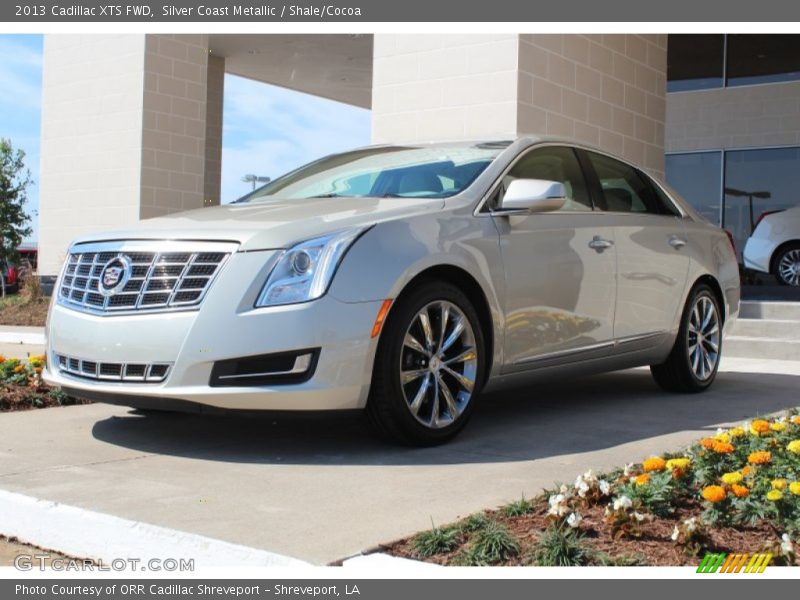 Silver Coast Metallic / Shale/Cocoa 2013 Cadillac XTS FWD