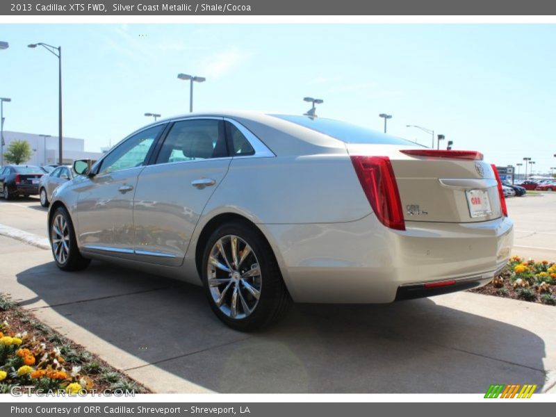 Silver Coast Metallic / Shale/Cocoa 2013 Cadillac XTS FWD