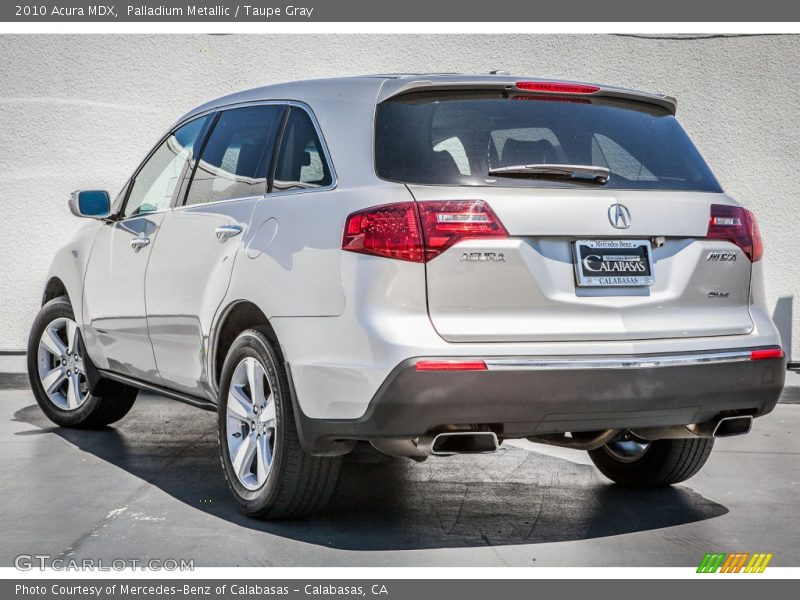Palladium Metallic / Taupe Gray 2010 Acura MDX