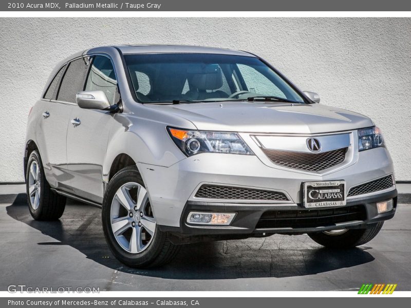 Palladium Metallic / Taupe Gray 2010 Acura MDX