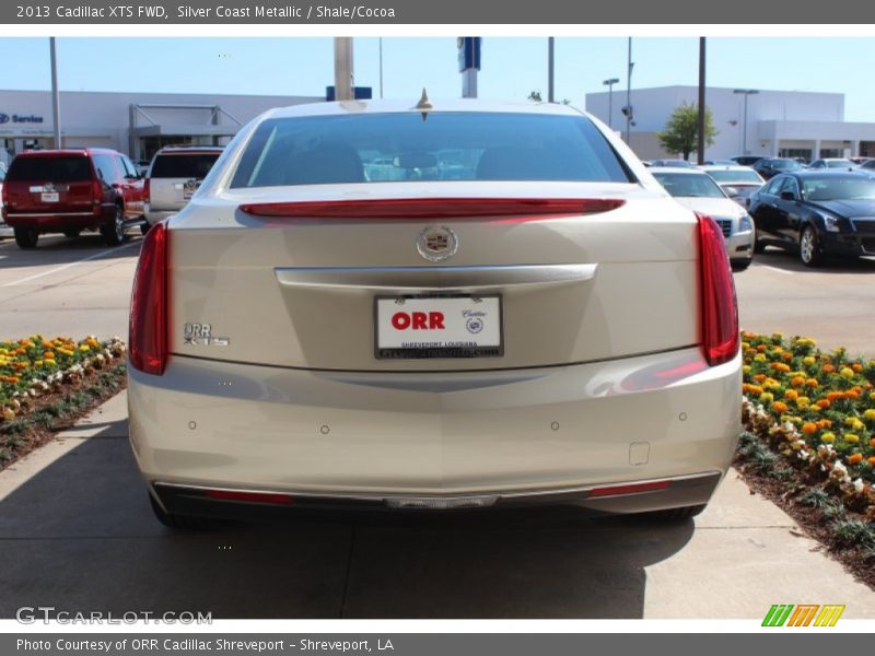Silver Coast Metallic / Shale/Cocoa 2013 Cadillac XTS FWD
