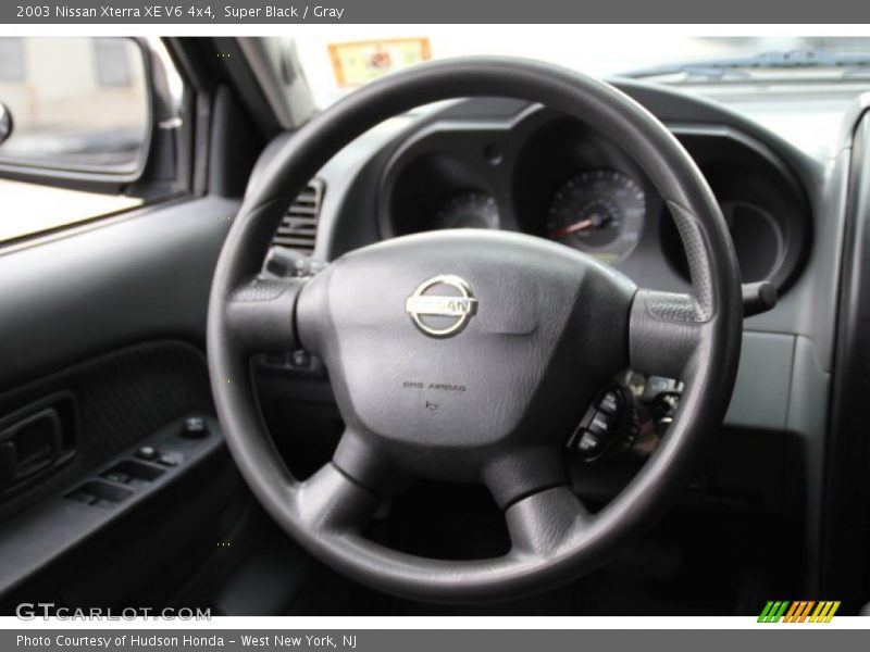 Super Black / Gray 2003 Nissan Xterra XE V6 4x4