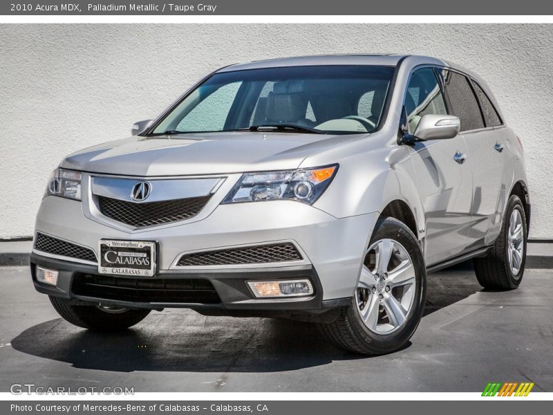 Palladium Metallic / Taupe Gray 2010 Acura MDX